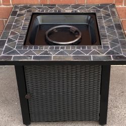 Patio Heater Metal Fire Pit Propane Beautiful Nice