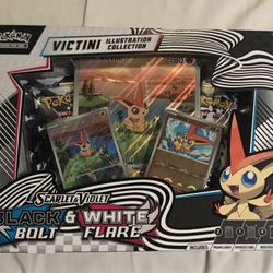 Victini Illustration Collection - Black Bolt & White Flare