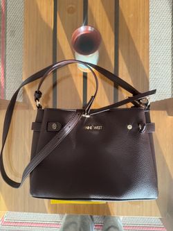 Nine West Dark Brown Crossbody Handbag