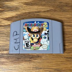 Mario Party 2 for Nintendo 64 video game console system n64 cartridge Bros brothers super Two MP