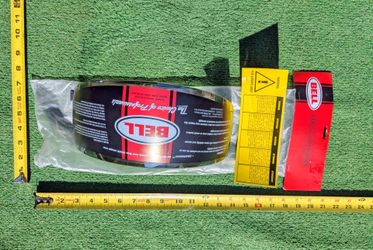 Bell Helmet PS Click Release Dark Silver Iridium Visor Eye Shield #(contact info removed) NIP