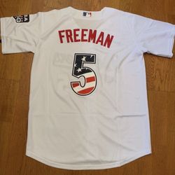 Freeman USA 250 Anniversary White Jersey