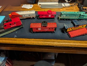 Large collection of miss.HO train parts