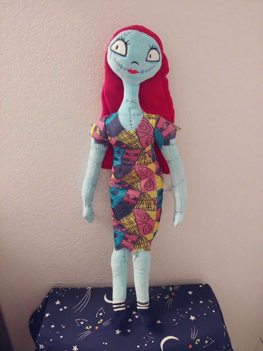 24" Nightmare before Christmas Sally plush doll.