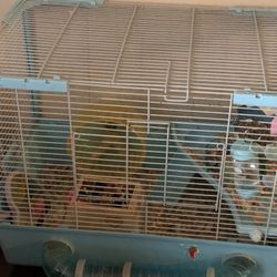 Hamster/Gerbil Cage And Accessories