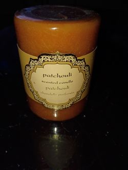 Pier 1 Patchouli scented candle