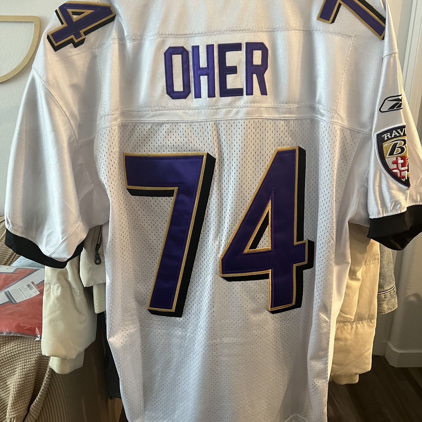 NEW Baltimore Ravens On Field Jersey for Sale in Aliso Viejo, CA - OfferUp