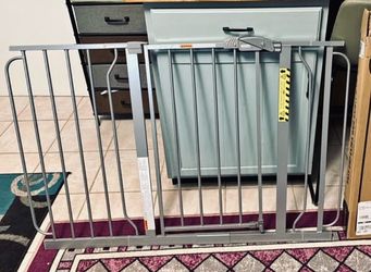 Extra Wide Pet Gate / Safety Gate - Fits Openings 29” - 49”