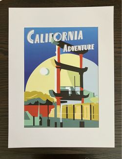 Original Art Print- San Fransokyo Gate Bridge