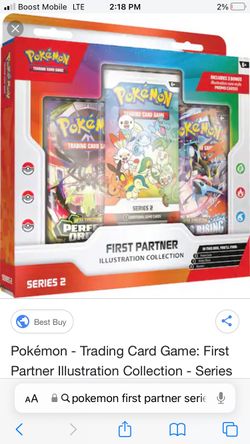 First Partner second series pokemon