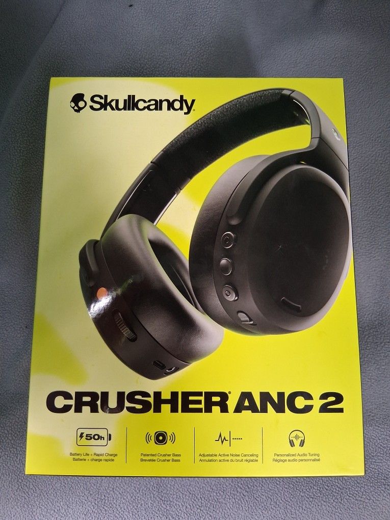 Skullcandy Crusher ANC 2 Wireless Headphones [Sealed] 