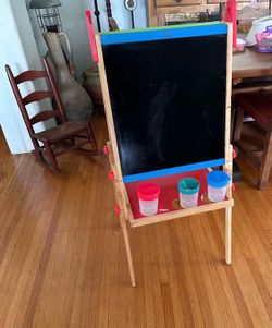 Kids All In 1 Easel Imagination  Blackboard