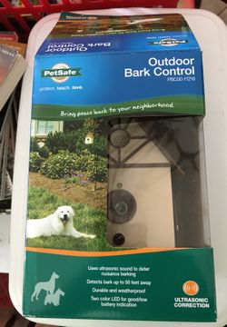 Outdoor Bark Control