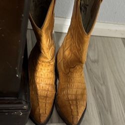 Mens Los Altos Boots 8.5 EE Crocodile 