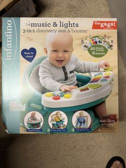 Infantino Discovery Seat & Booster, 3-in-1,