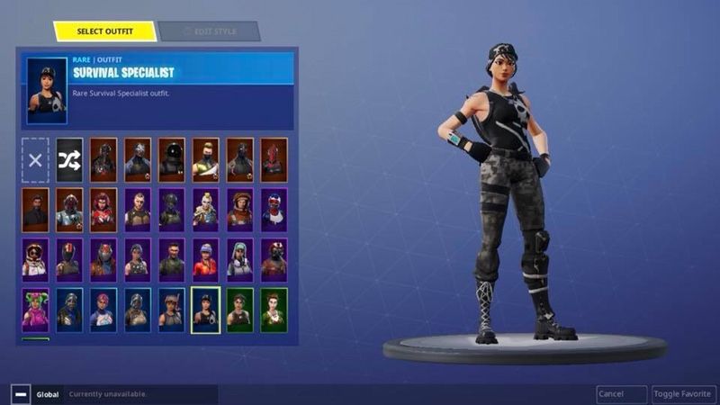 Survival Specialist Fortnite Account Pack