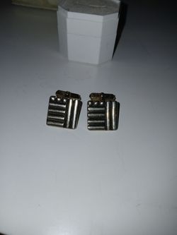 Vintage Deco Swank bars cufflinks