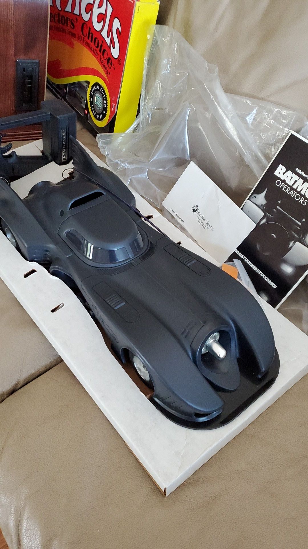 1989 Richman Toys Batmobile VINTAGE RARE