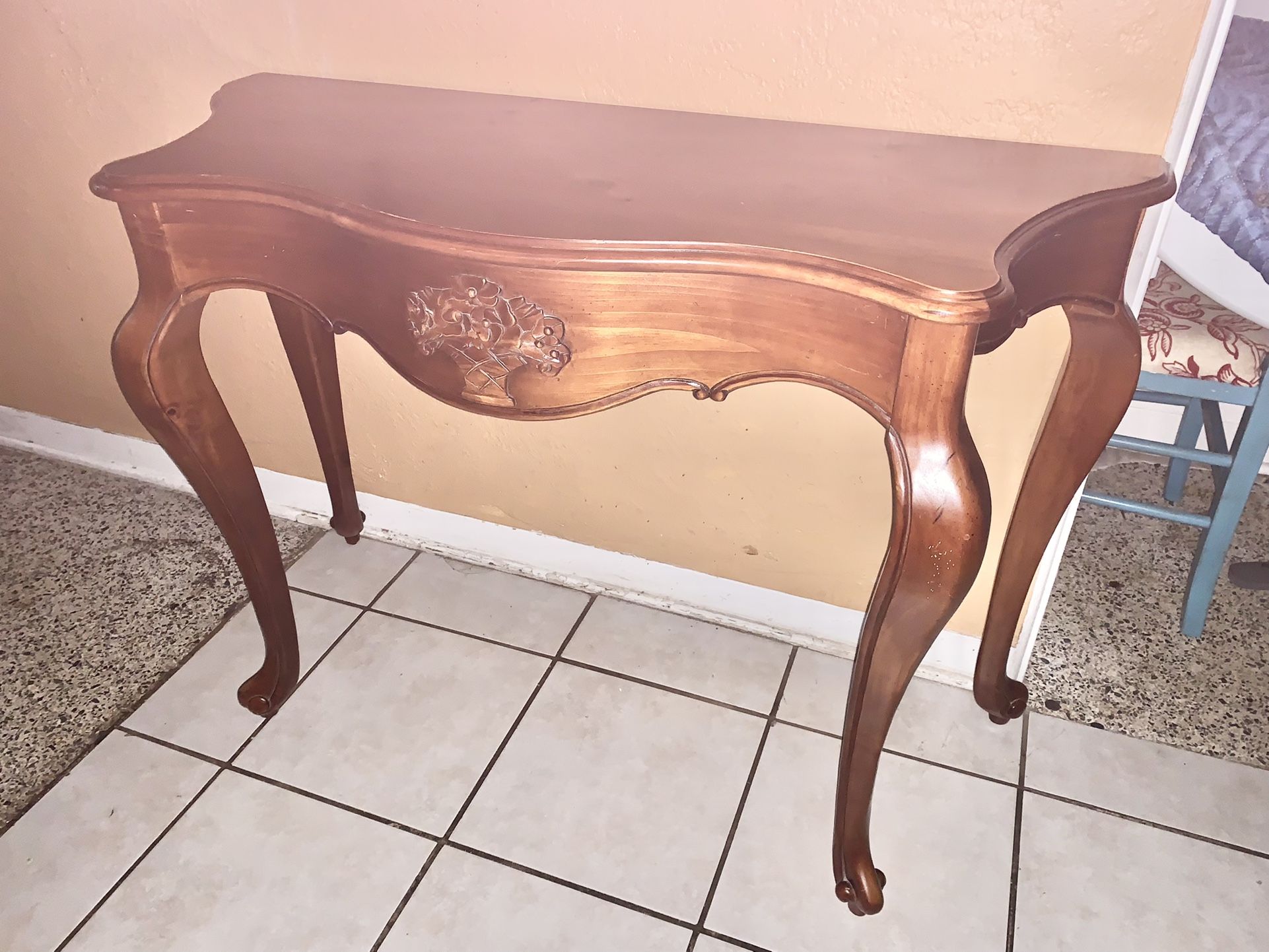 Beautiful Solid Wood Console Table