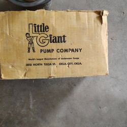 Little Giant Pump