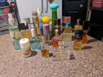Lot of colognes