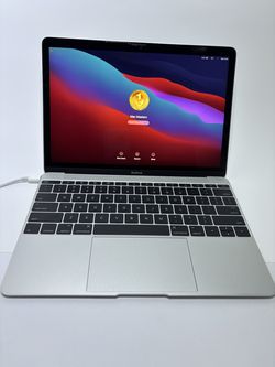 Apple Macbook 12" retina 2015 A1534 1.1Ghz Dual-core intel core  8GB RAM 256GB HDD Silver 12-inch