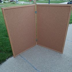 XL Size Foldable Corkboard Panels 