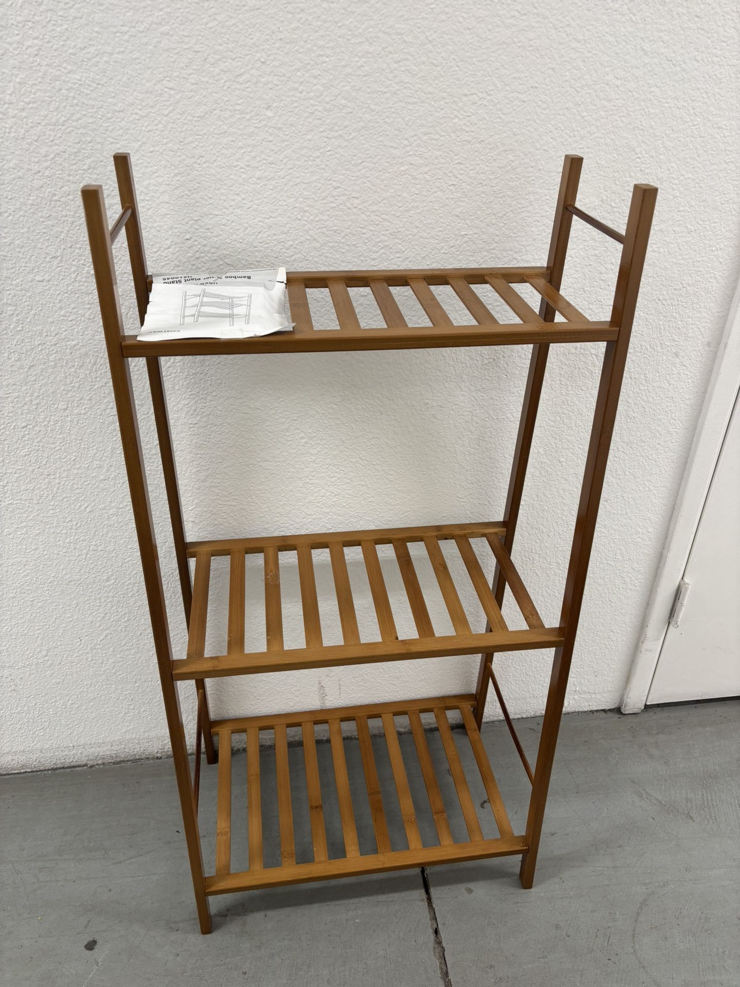 Three Tier Bamboo Plant Stand