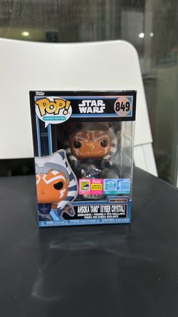 Funko Pop! Star Wars Ahsoka Tano Kyber Crystal SDCC Exclusive LE9500 Figure #849
