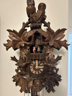 Handcrafted German Cuckoo Clock