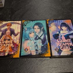 Ghost Reaper Girl, Vol. 1 -3 Paperback Akissa Saiké