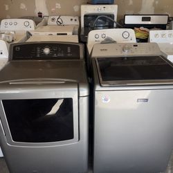 Maytag Washer And Kenmore Gas Dryer Working 3 Month Warranty We Deliver 