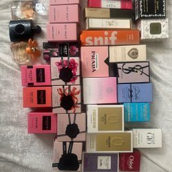 34 Mini Perfumes
