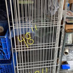 White storage shelves - Container Store