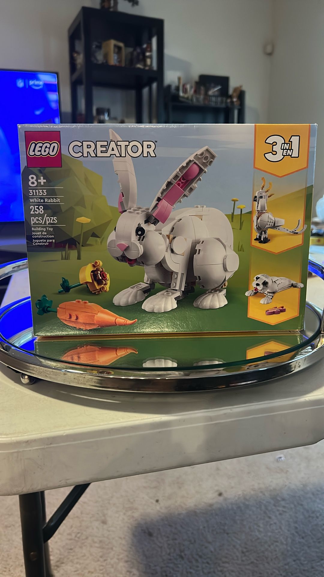 LEGO - 31133 - White Rabbit - New Factory Sealed - 3 in 1 - Creator - Ships Fast