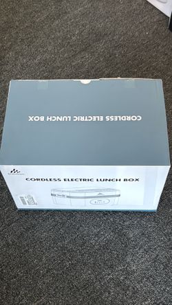 Cordless electric lunch box