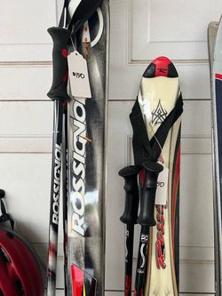 Rossignol Skis, bindings with Poles
