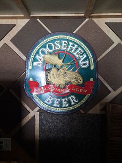 Moosehead Beer Sign
