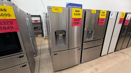 3 Doors refrigerator water and ice dispenser
