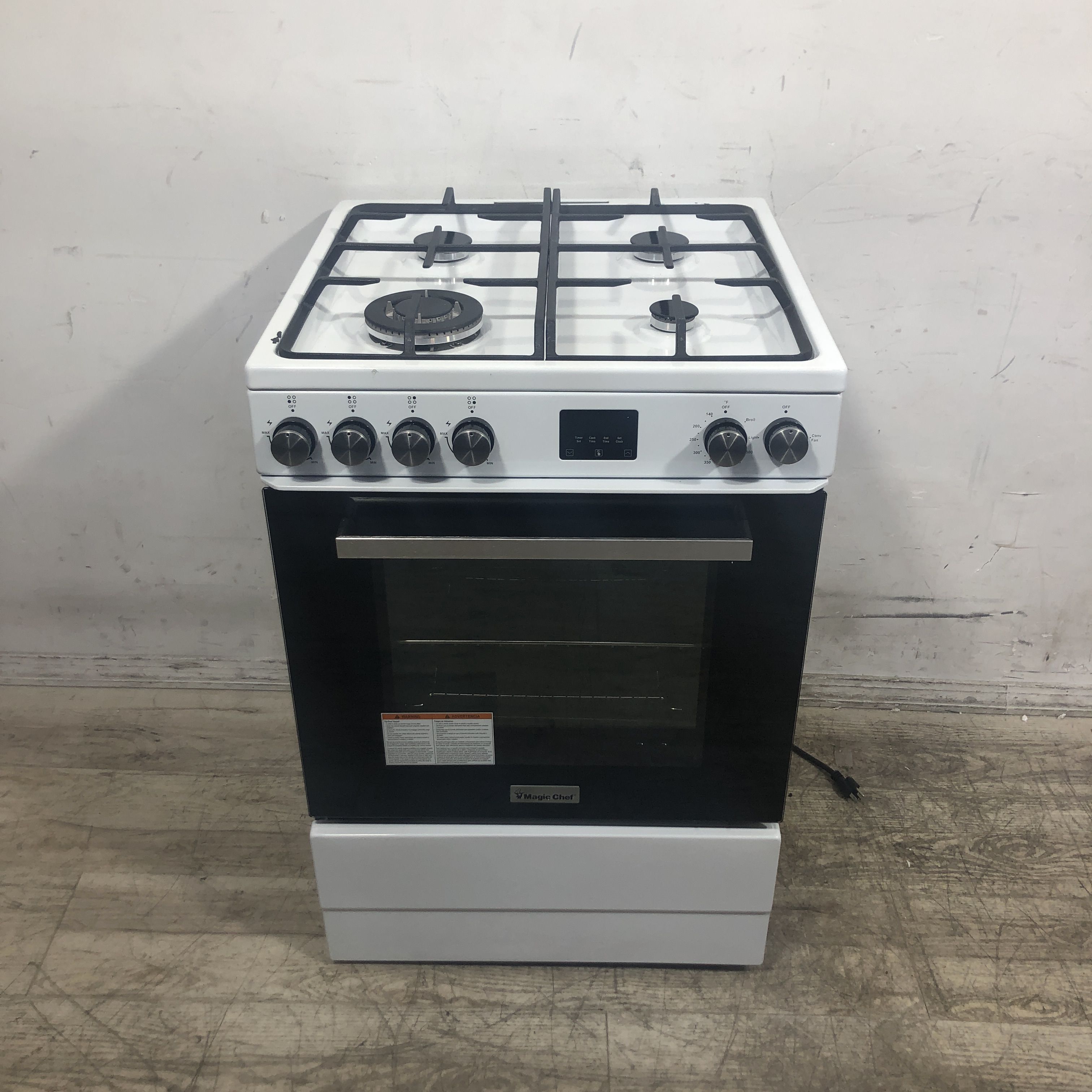 Magic Chef 24" 4-Burner Freestanding Gas Range