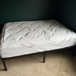 Full Size Mattress and Frame