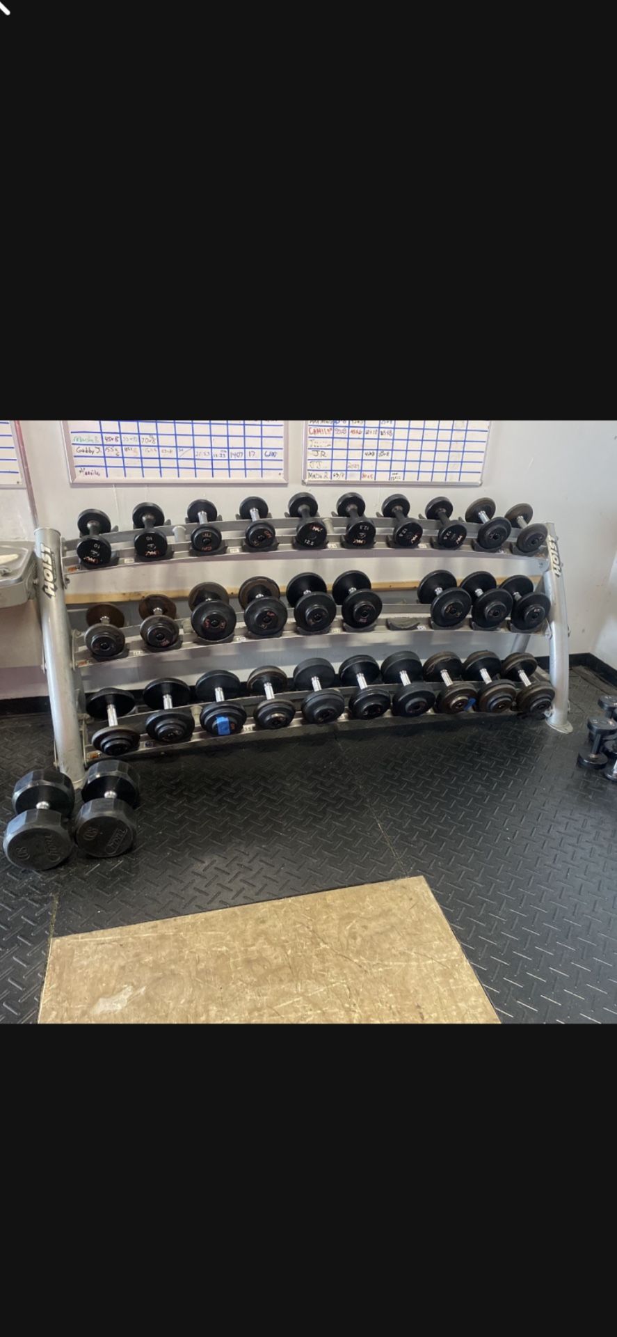 Dumbells 5-50 LBS!