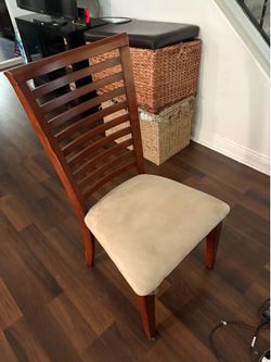 6 High class Plush comfortable Dining Room Chairs $700. Chairs