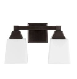 Sunset Lighting LED 2-Light Vanity 8W X 2 3000K 1040Lm CRI80 Non-Dim F6102-64