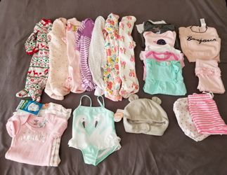 3-6M Babygirl Clothes 21 pieces all great condition
