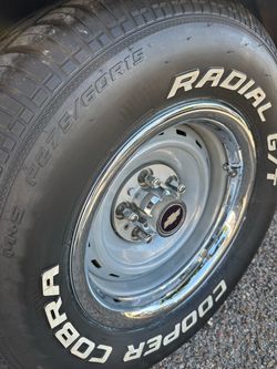 15 Inch Chevy Rally Wheel Set