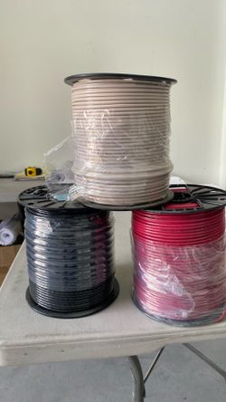 Wire #10 black red white