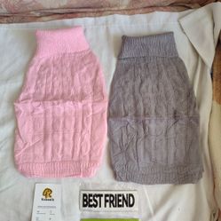 Dog Turtleneck Sweaters Small 
