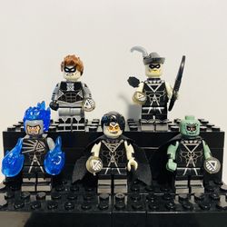 DC Green Lantern Minifigures Blackest Night Comic| New Custom LEGO Compatible Toys