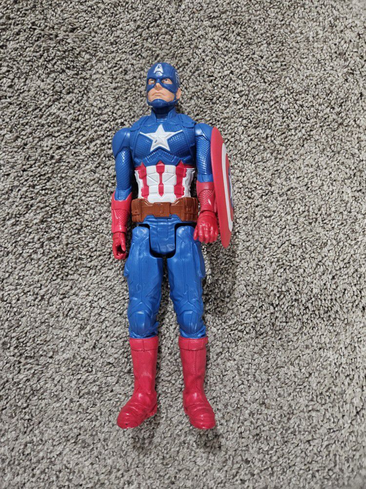 Marvel Avengers Titan Hero Series Captain America Action Figure

